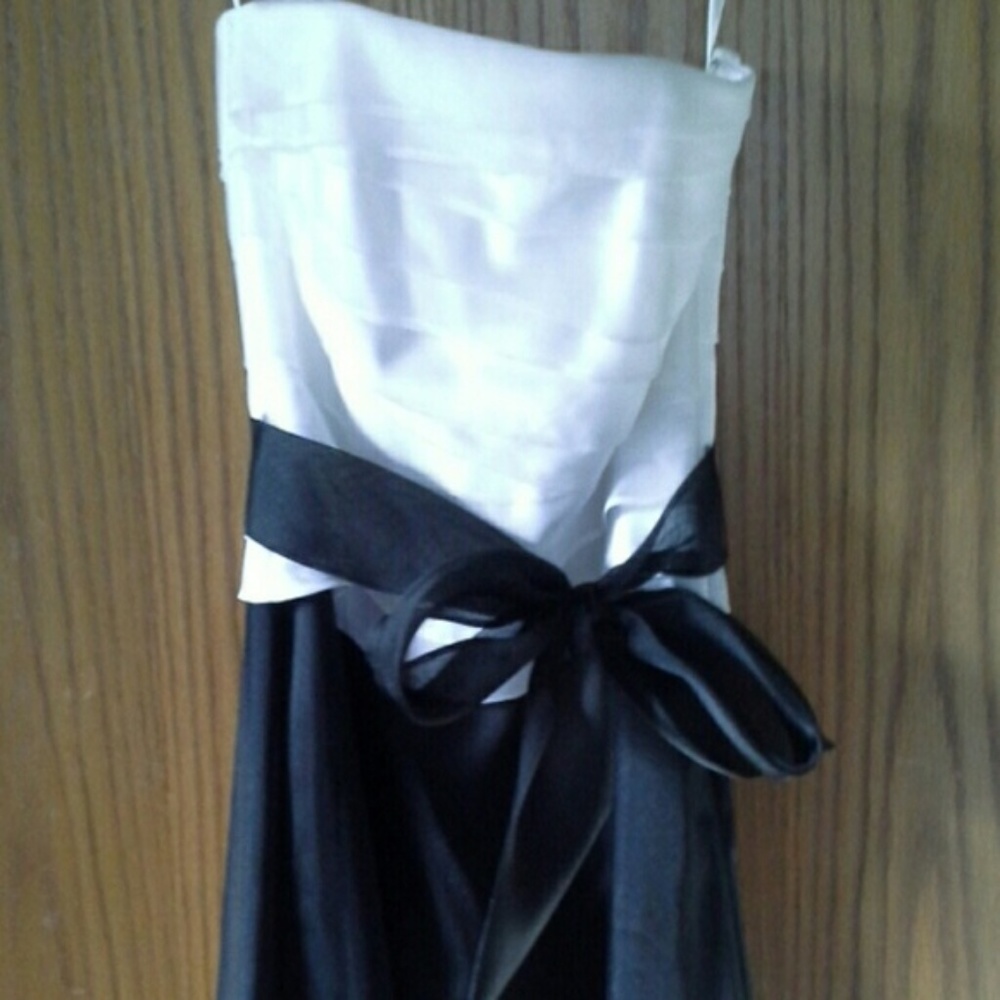 [WHBM] NWT Taffeta Colorblock Tea Dress size 4